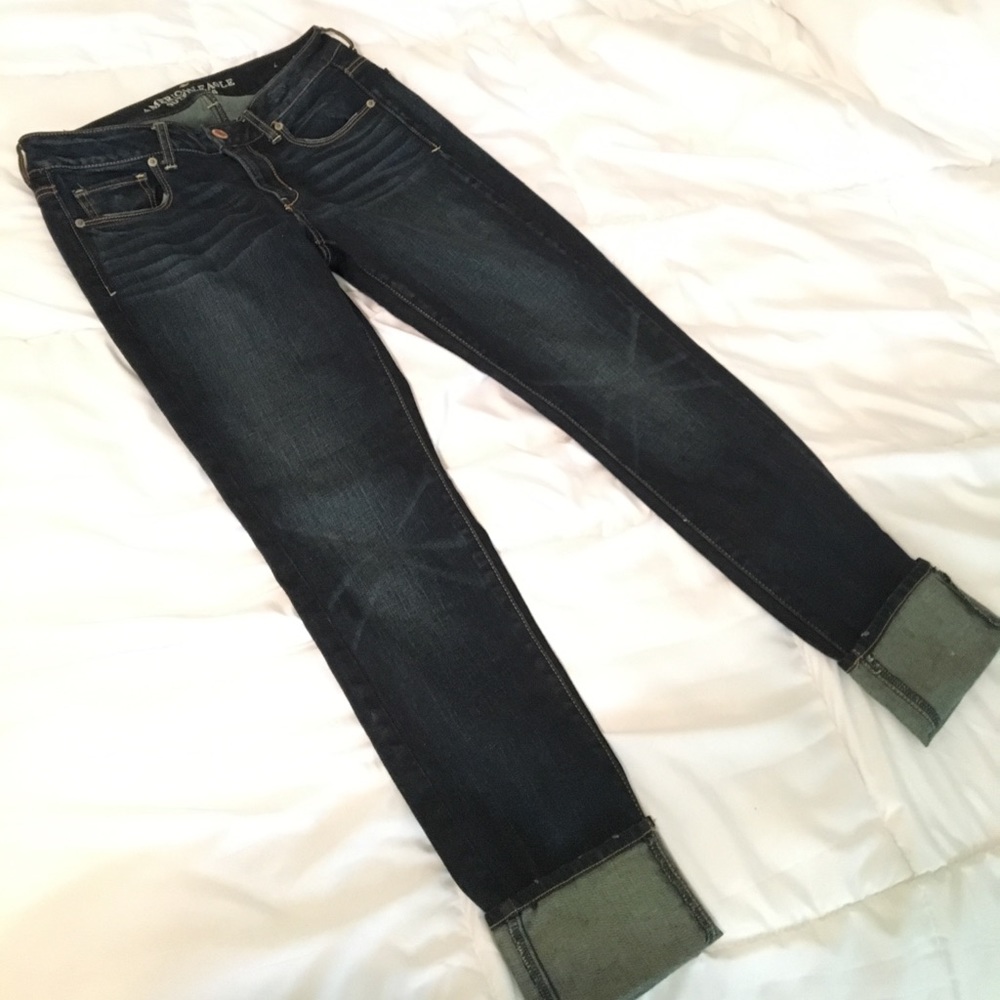 AE dark wash Long