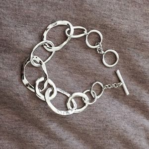 Chloe + Isabel Silver Chain Bracelet