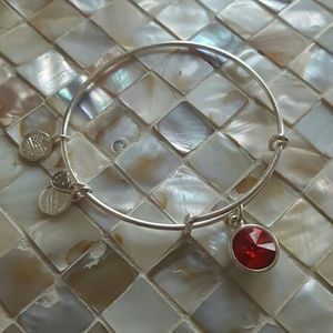 Alex and Ani July Birthstone Bracelet
