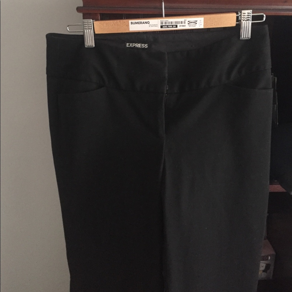 Express black dress pants, size 4