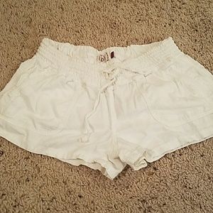 White shorts