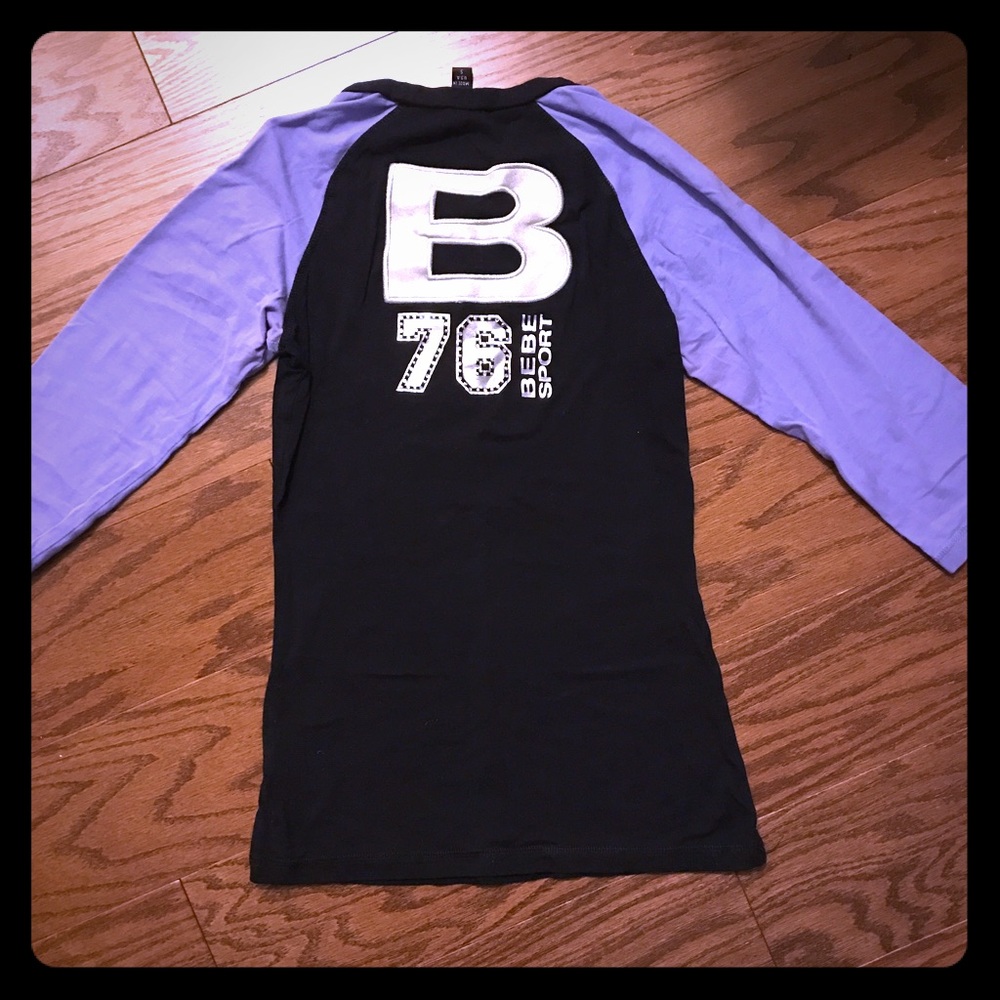 Ultra soft Bebe Sport Raglan Tee