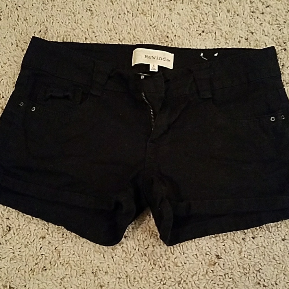 Black shorts