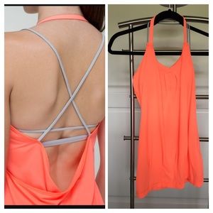 Lululemon Flow N Go Tank Size 4 Like New