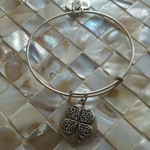 Alex and Ani Four Leaf Clover Bracelet