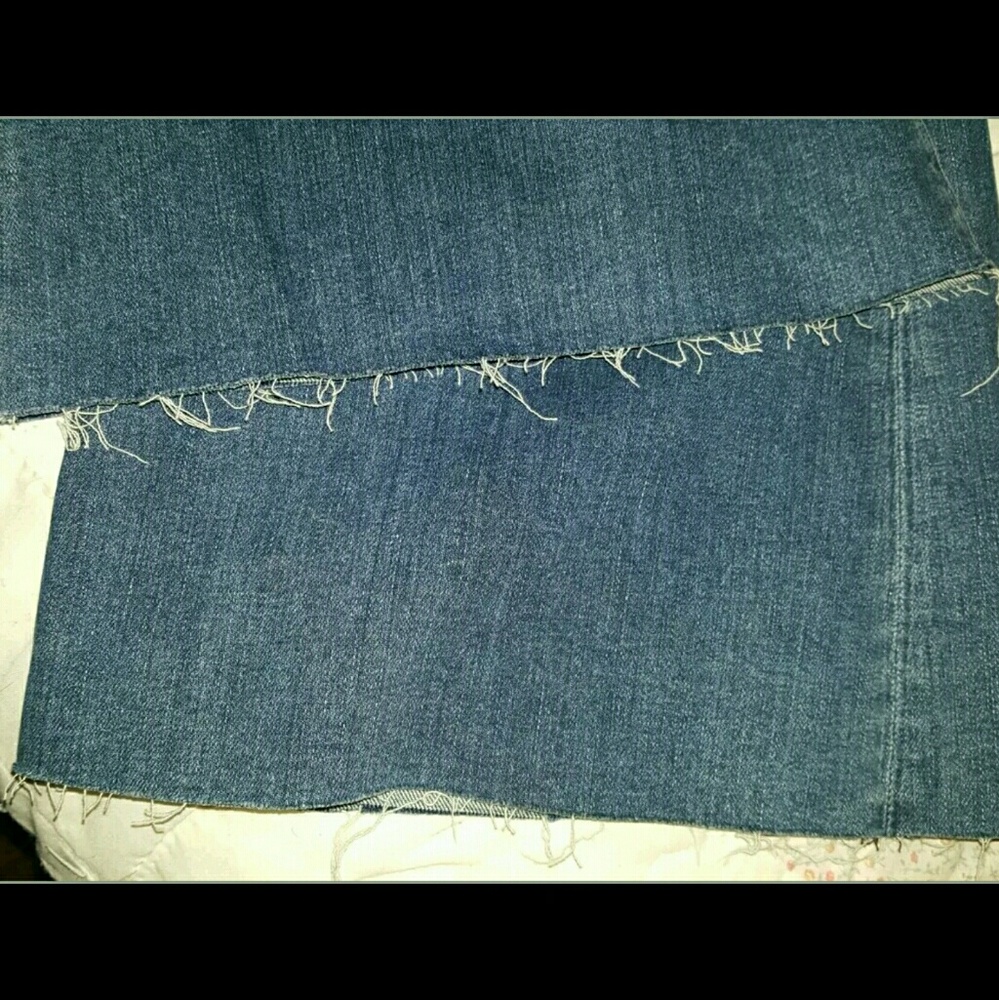 💣SOLD💥🌈 Hudson Jodi Hi Waist Flare Jeans raw hem - Picture 5 of 8
