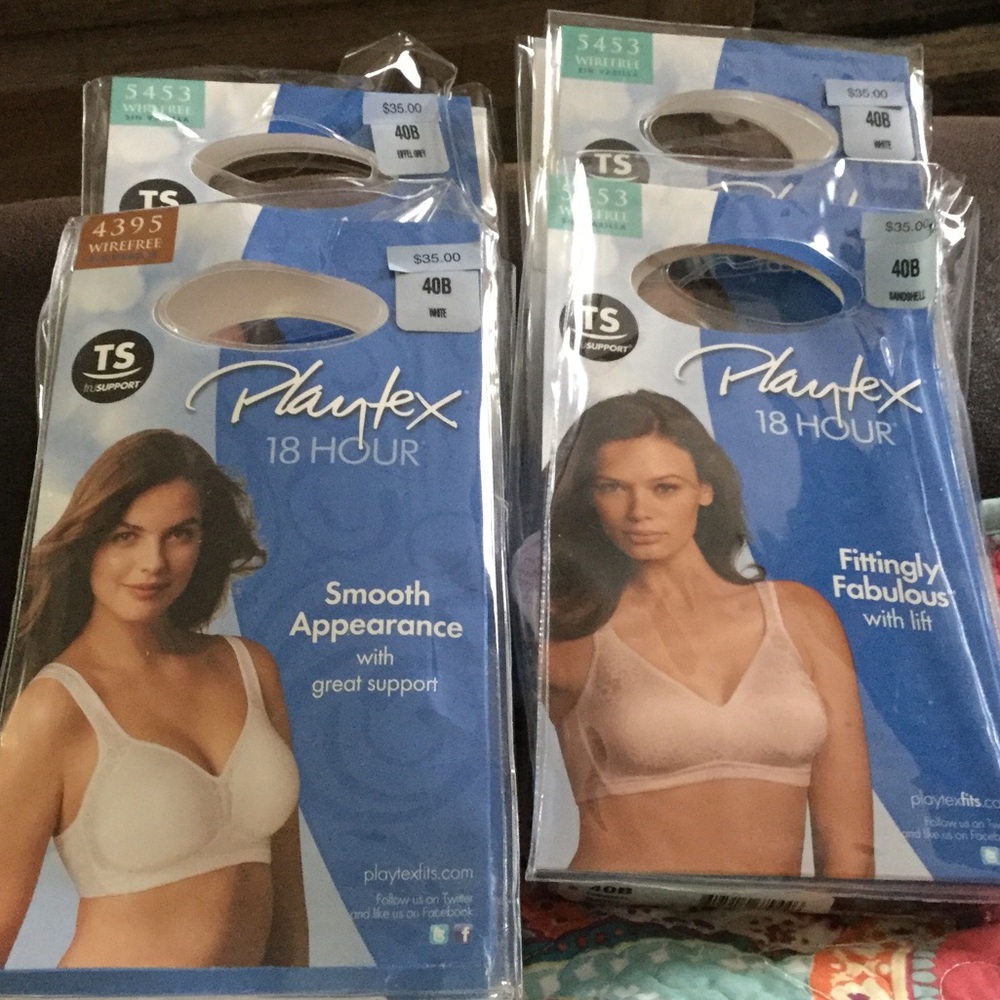 Playtex wireless BNWT bras