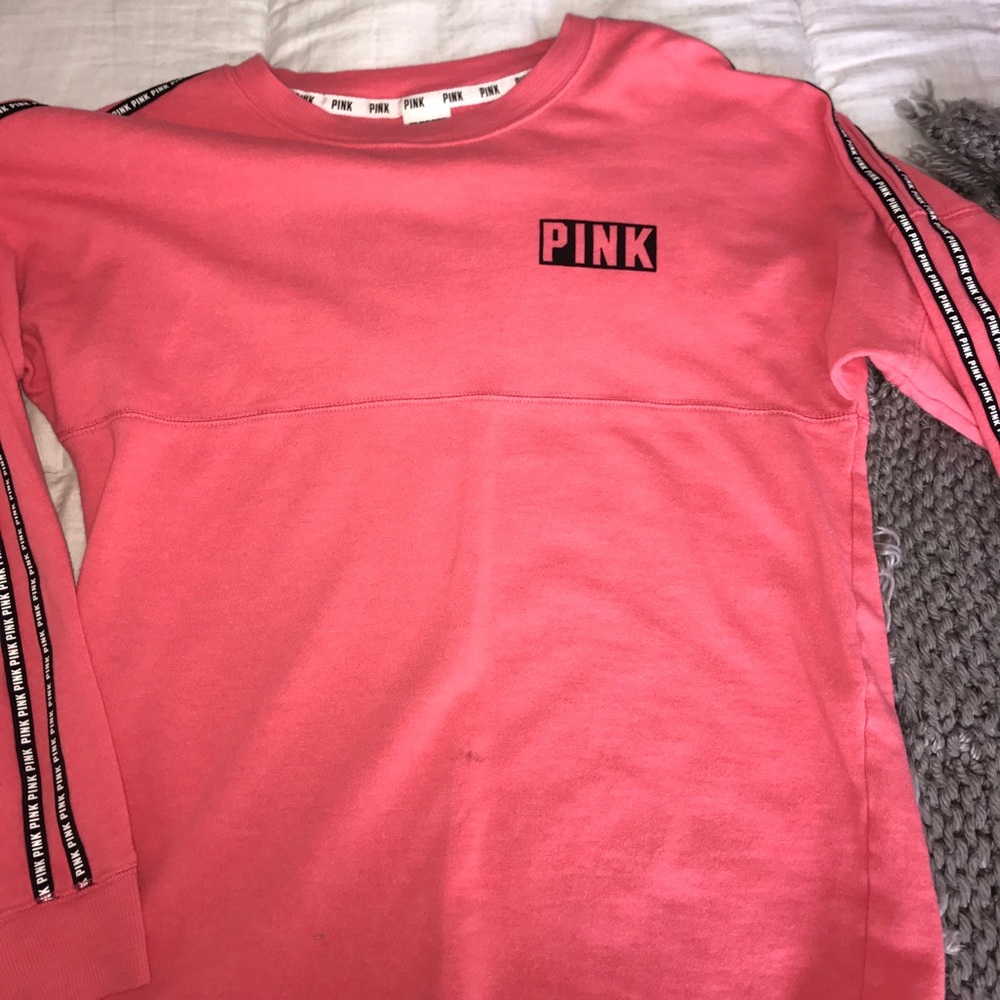 Pink Victoria's Secret sweatshirt