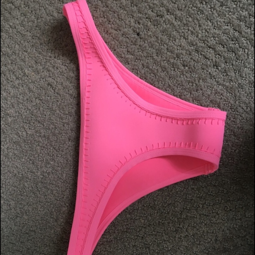 Cheeky pink triangl swim bottoms!! Worn once.