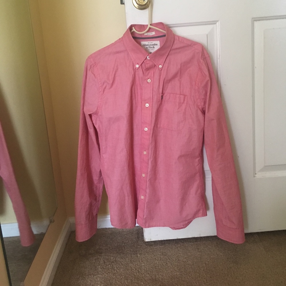 Abercrombie and fitch dress shirt size M