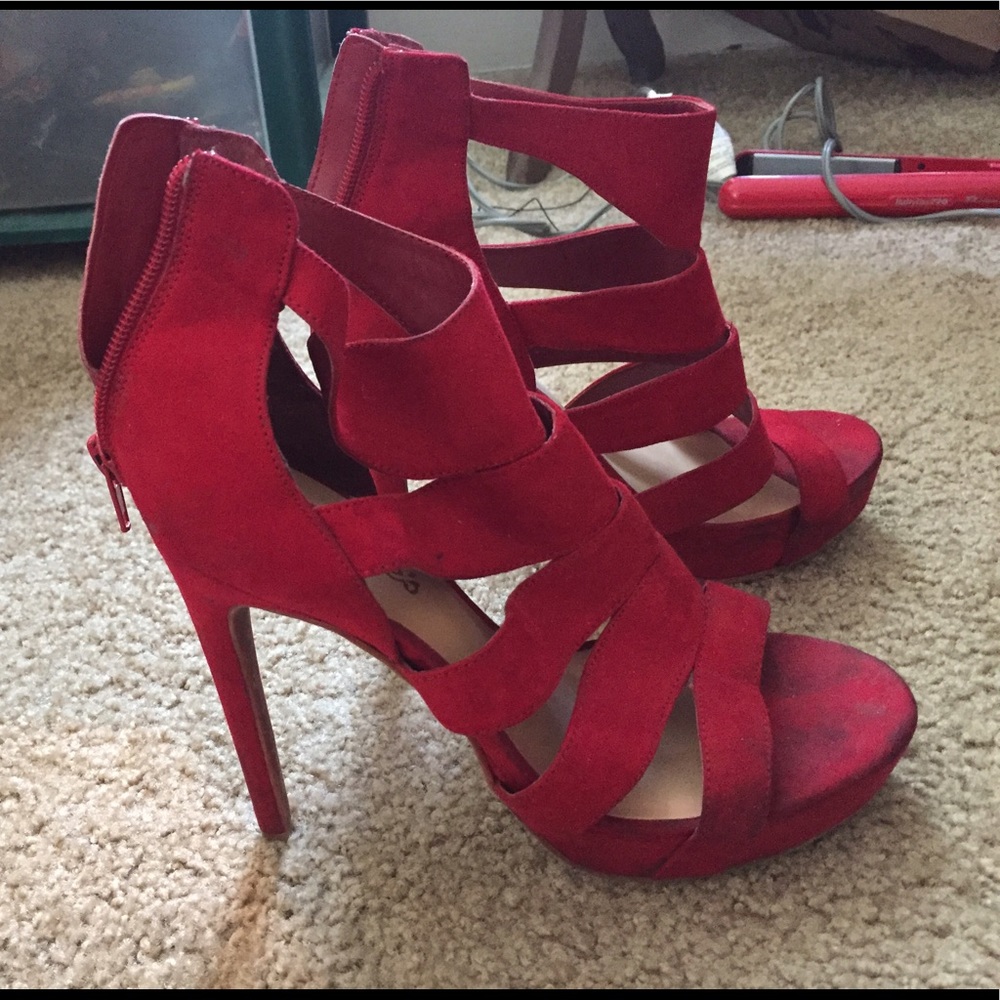 Candies Red Heels