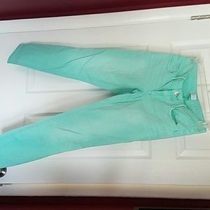 Mint ankle jeans