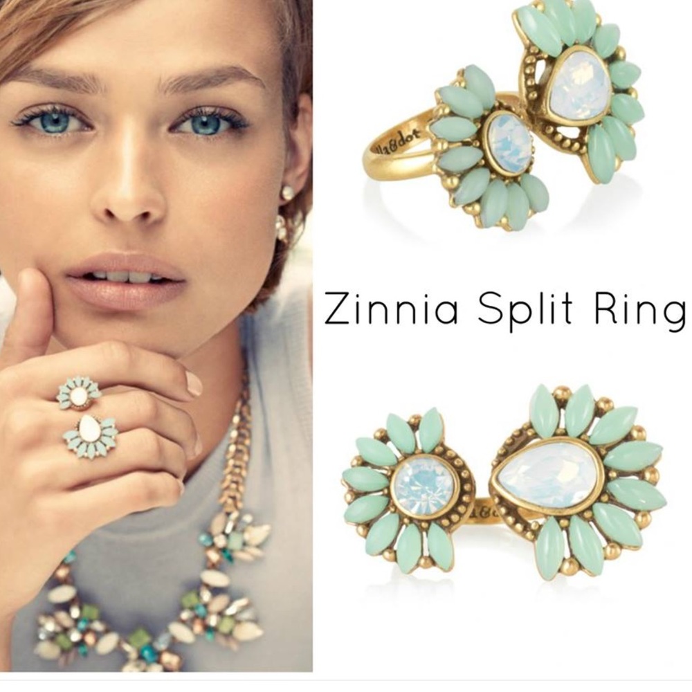 Turquoise &Gold Ring - Picture 6 of 6