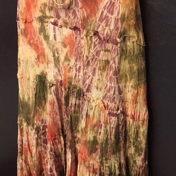 Long Multicolored Skirt (free size) - Picture 6 of 6