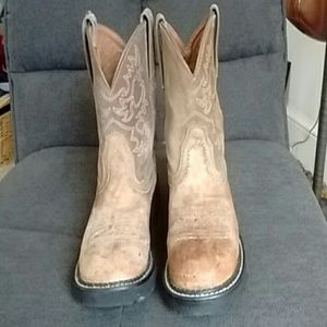 Ariat Fatbaby leather boots