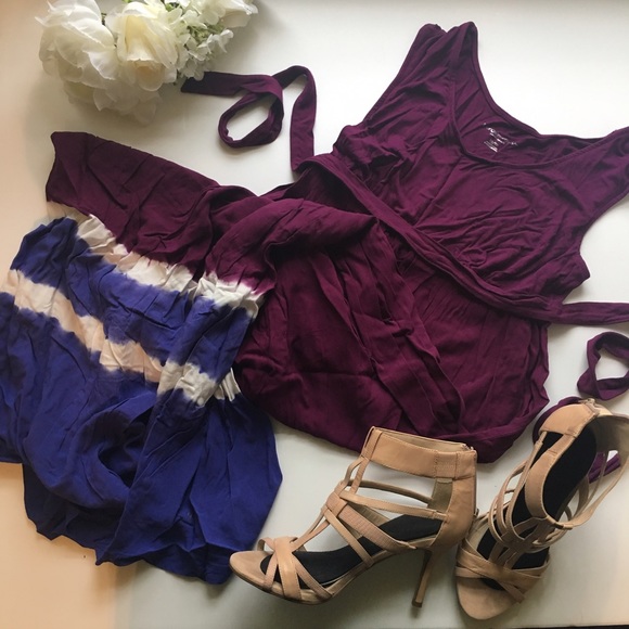 Liz Lange for Target Dresses & Skirts - Sale!! Liz Lange Maternity // Tie Dye Stripe Maxi