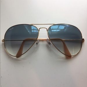 Ray-Ban Aviator Gradient Sunglasses