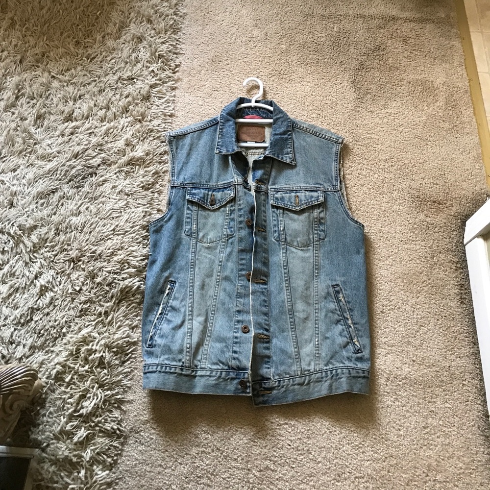 Old Navy denim vest