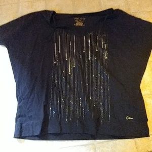 T-shirt with falling stars