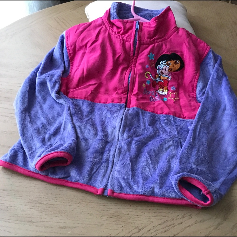 Dora The Explorer Nickelodeon Girls Jacket.