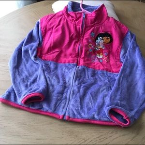 Dora The Explorer Nickelodeon Girls Jacket.