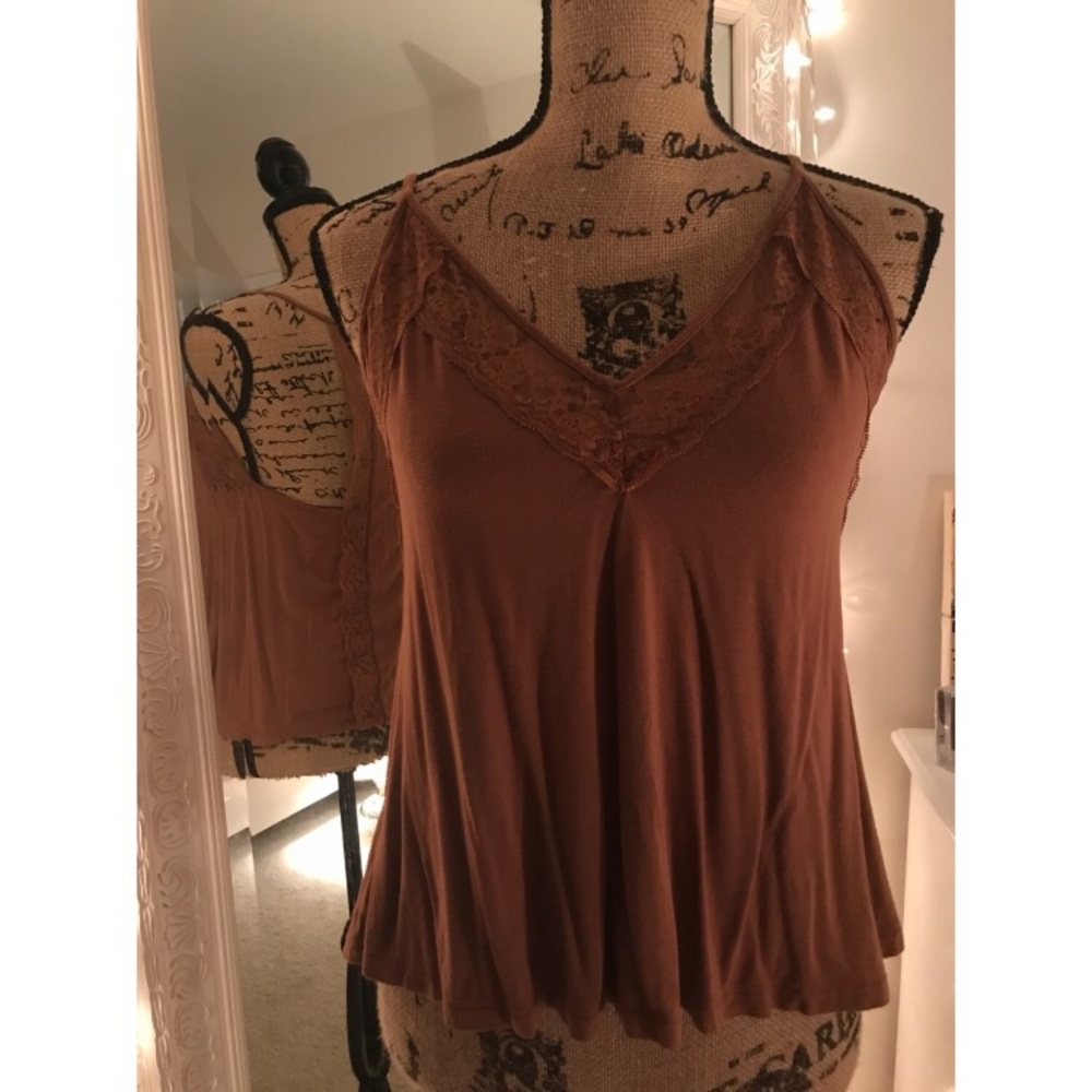 SOLD- Lace Tank Top