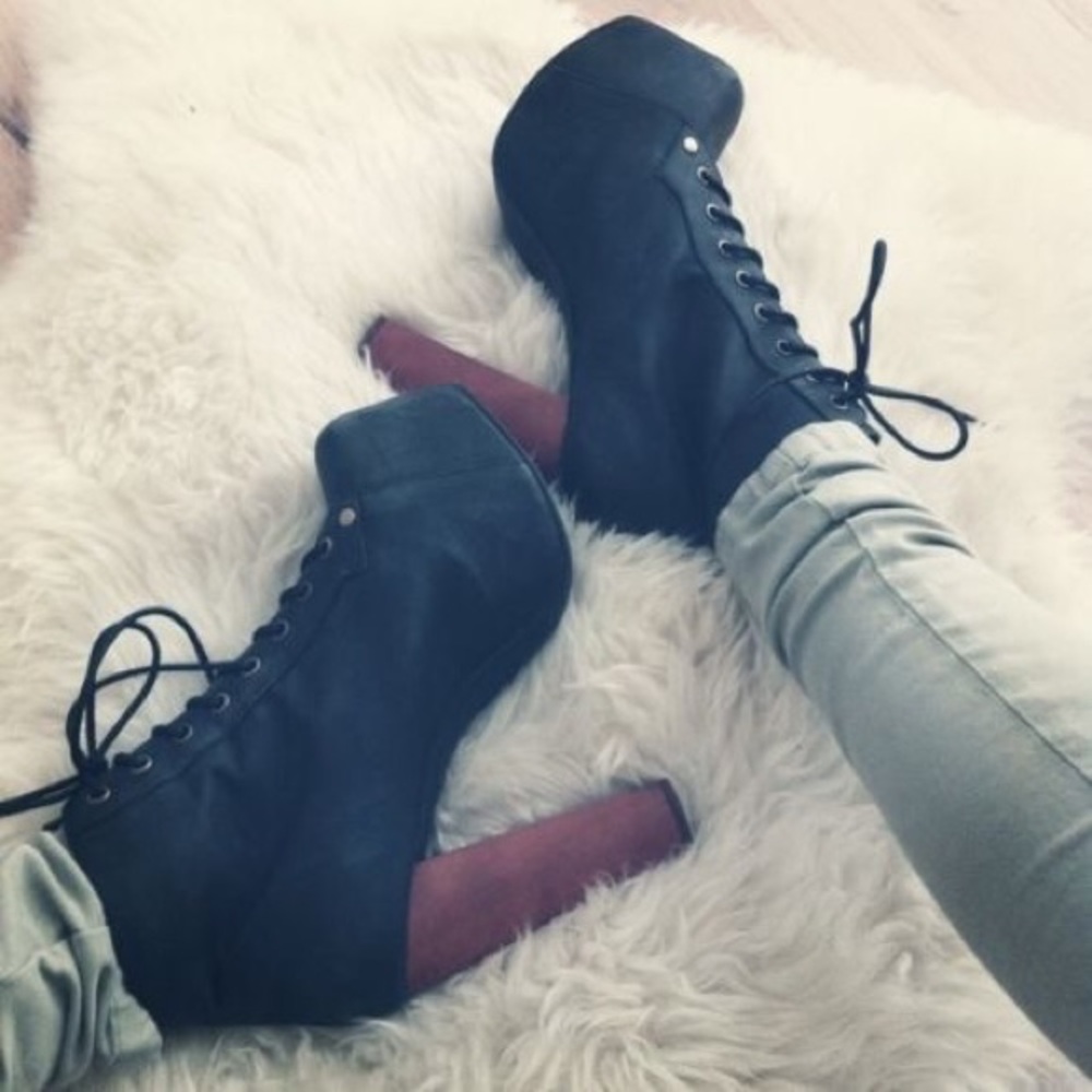 Jeffery Campbell Lita inspired Boots By H&M. NWT🚨