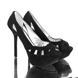 Bakers Suede Reba Heels