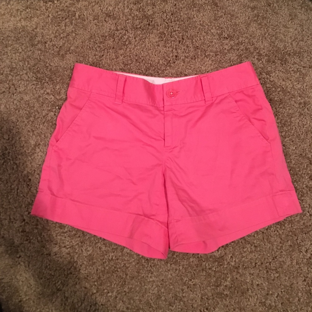 Hot pink Lilly Pulitzer shorts size 00