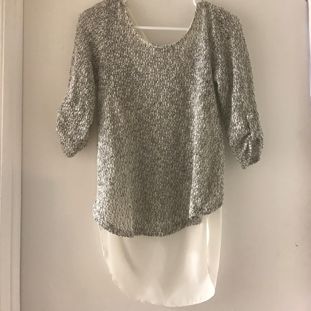 Grey sweater