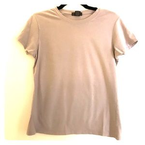 Soft Gray Short Sleeve Banana Republic Tee