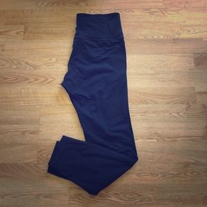 Black Athleta 7/8 Leggings