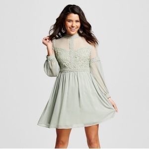 Mint Lace Dress