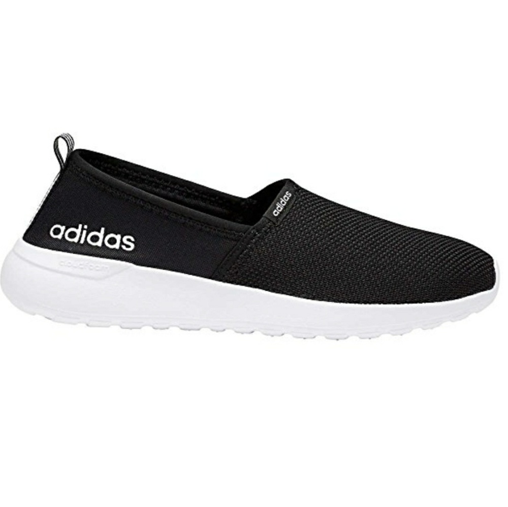 SOLD! Adidas Black Neo Slip On Shoes - Picture 4 of 4