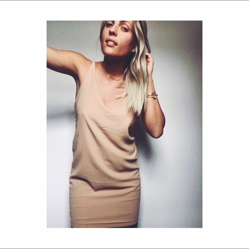 Nude dress