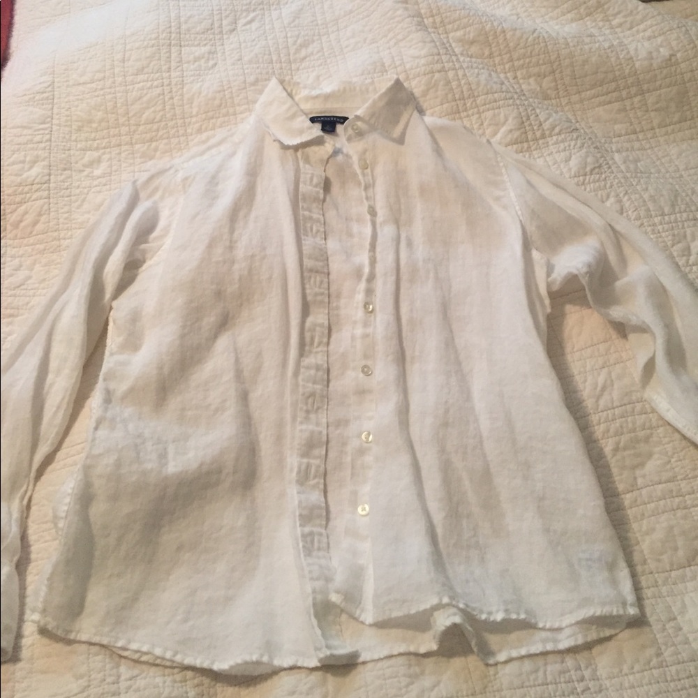 Linen shirt.