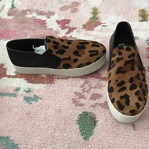 Steve Madden Buhba Leopard Platform Sneakers