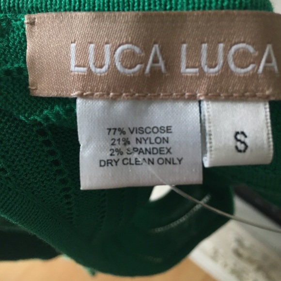 NEED GONE BY 9/15/22 - Brand New Deep V Neck Green Easter Knitted Dress - Picture 7 of 7