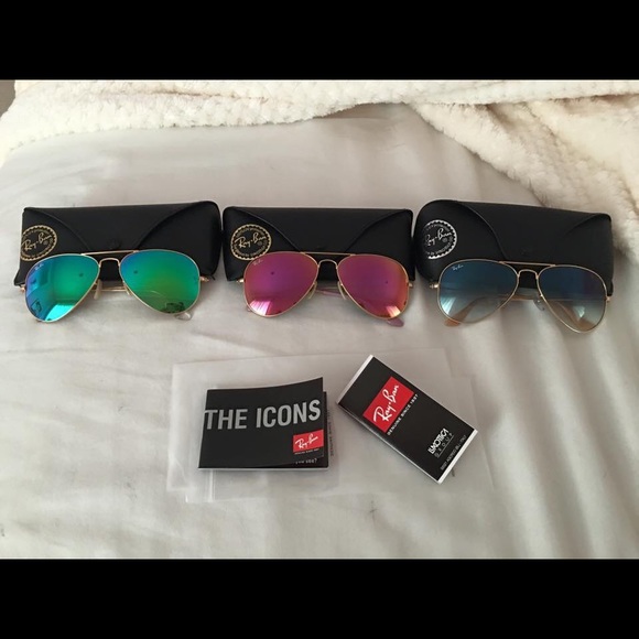 Authentic Ray-Ban Aviators - Picture 1 of 1