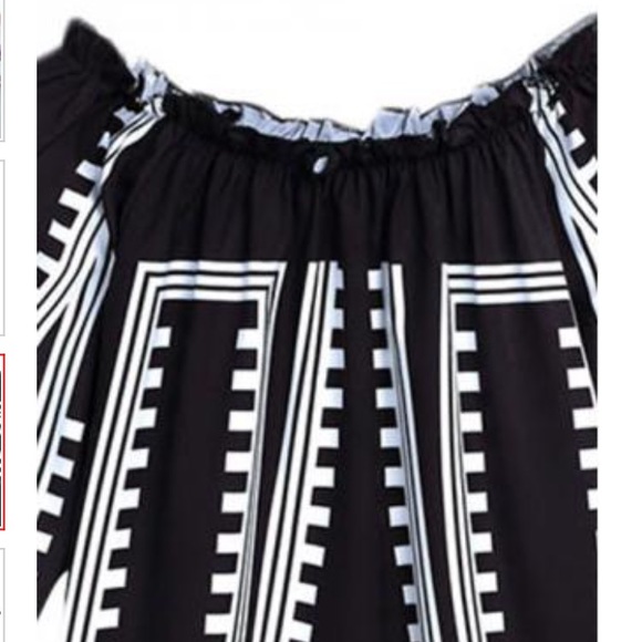 🌺Printed Off Shoulder Casual Mini Dress!🌺 - Picture 4 of 6