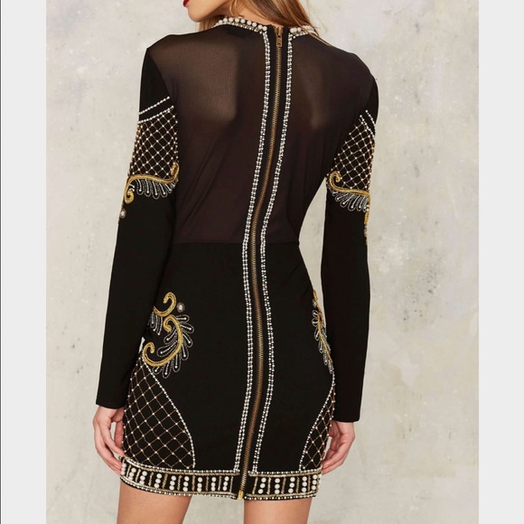 Nasty Gal Love Will Never Do Embellished Dress - Picture 2 of 4