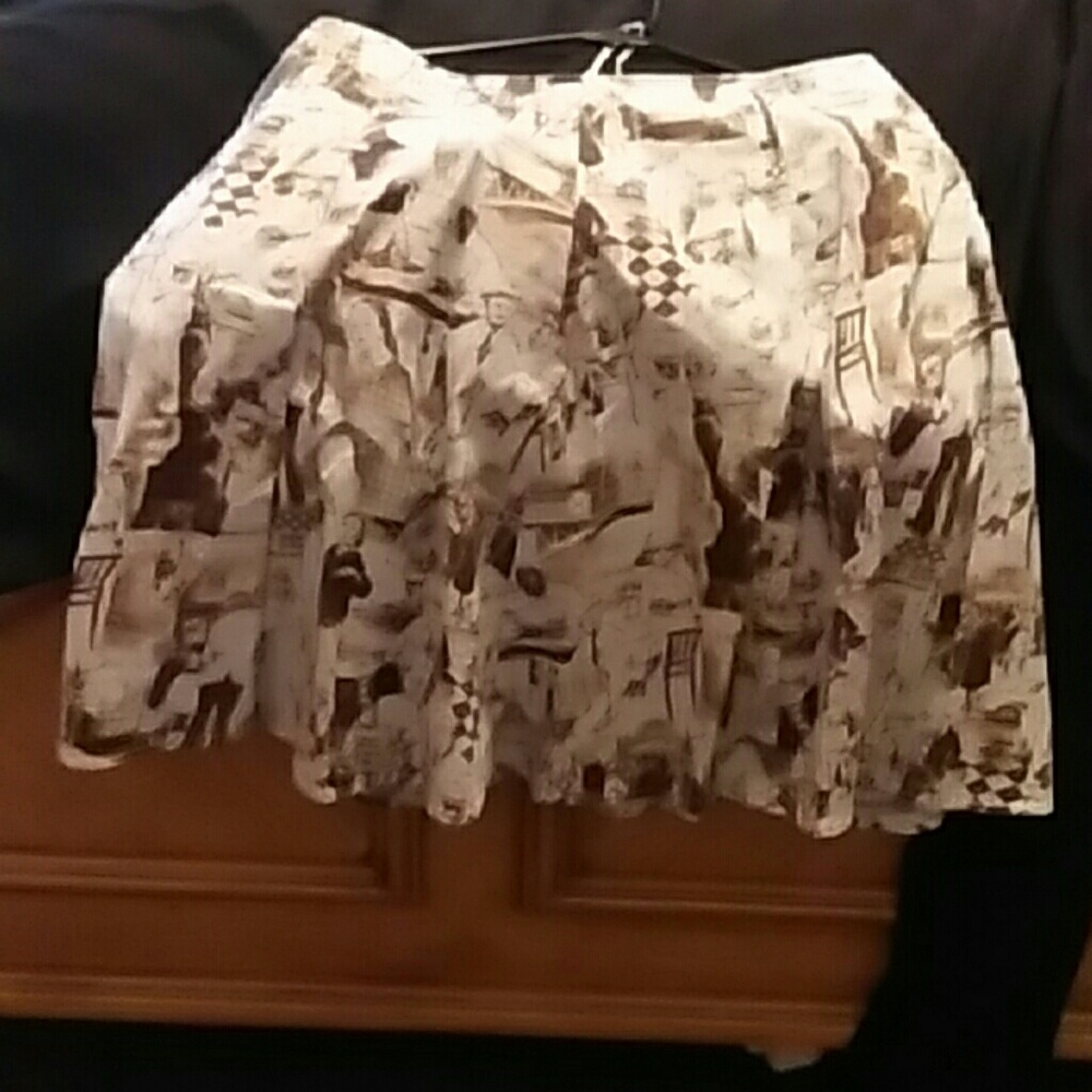 Printed skirt