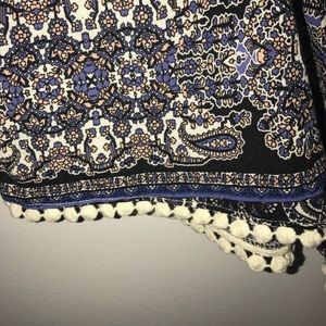 Dresses - Off the shoulder patterned romper Dresses - Off the shoulder patterned romper