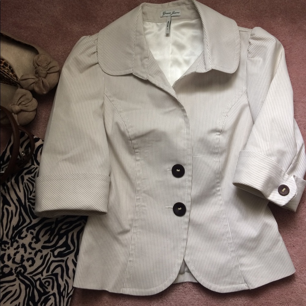 Stylish pinstripe blazer