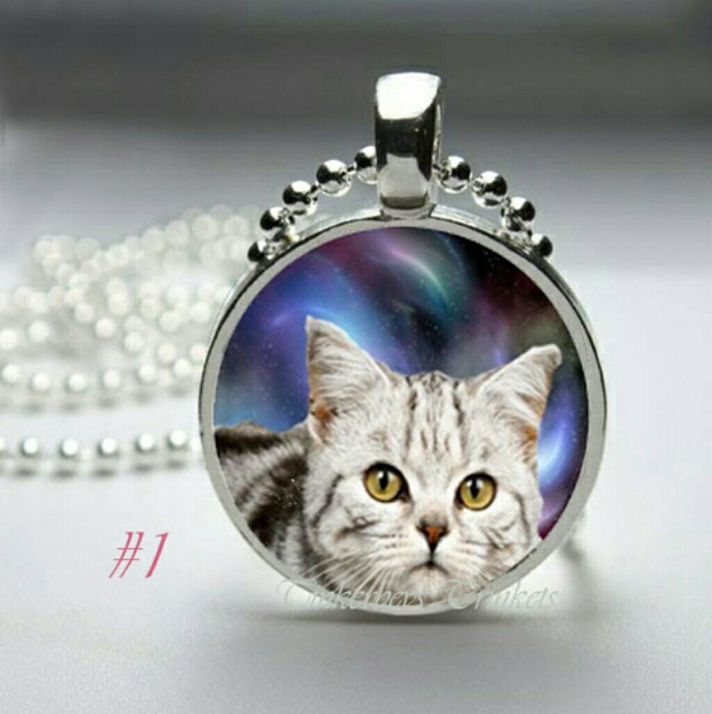 Space Kitty Necklace