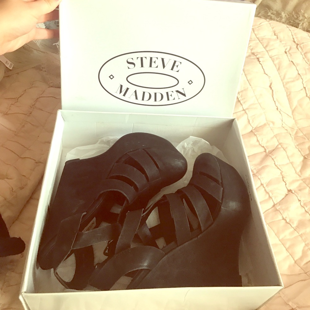 steve madden wedges