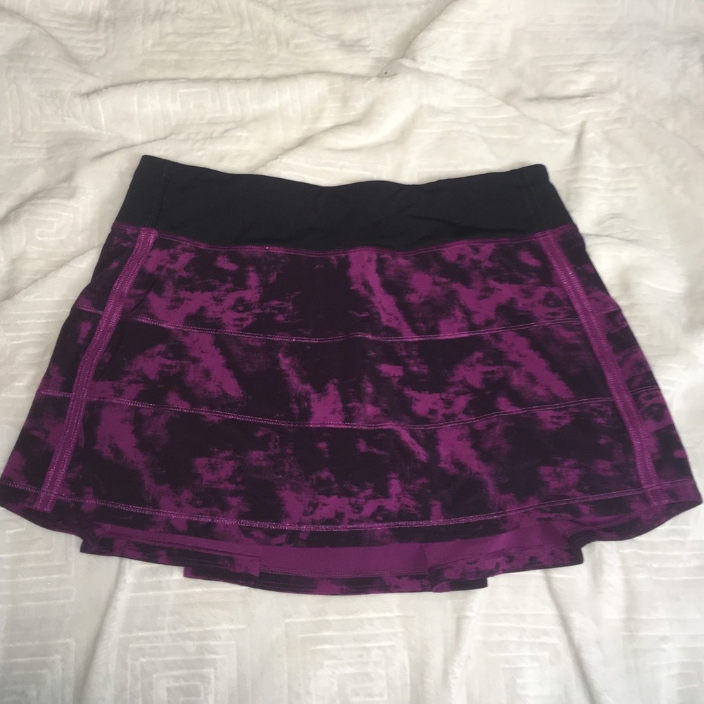 NWOT Lululemon pace rival ll skort reg 4 way.