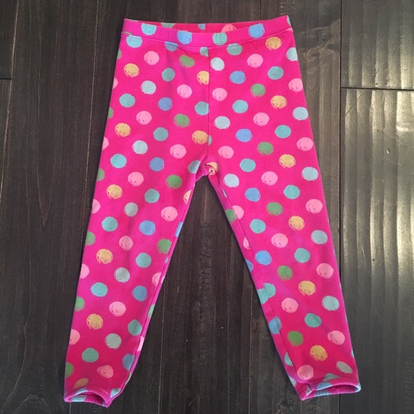 baby polka dot leggings