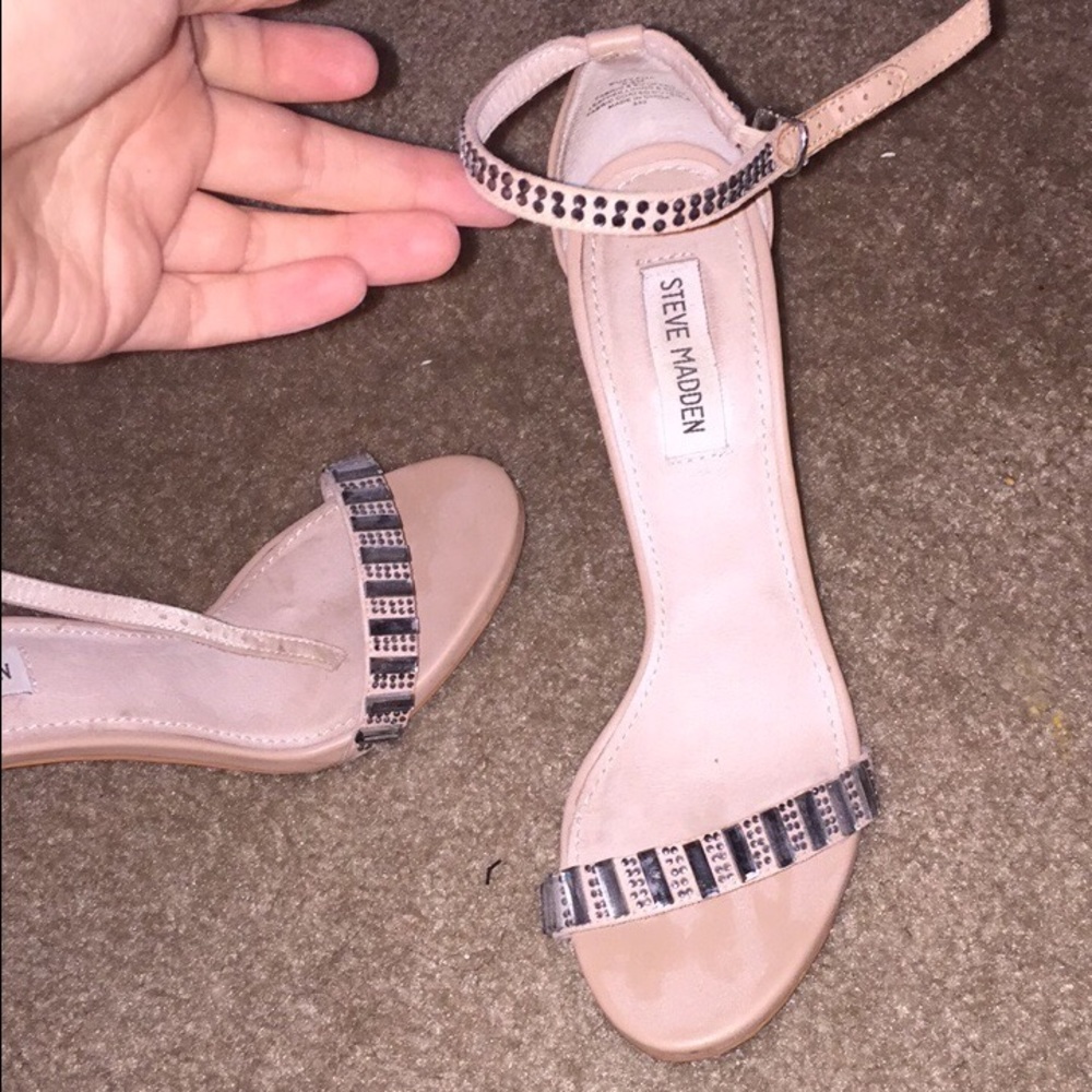 Steve Madden Rhinestone Heels - Picture 2 of 3