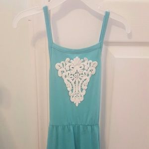 Girls blue dress